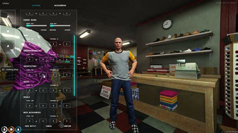 Basically i hid face and character customization when you are in clothing stores or barbershop. . Qbclothing v2 leak